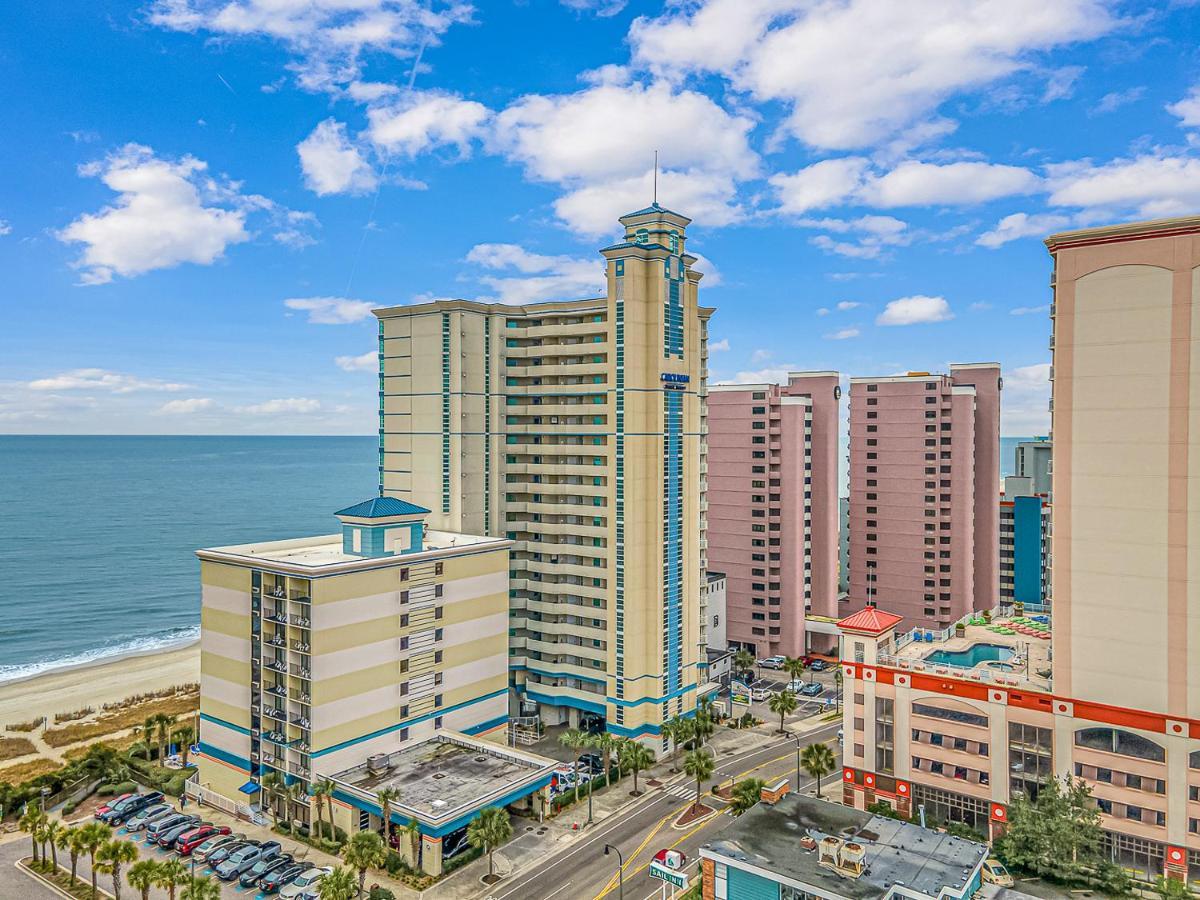 Oceanfront 2 Bedroom Suite With Incredible Views! Carolinian 630 شاطئ ميرتل المظهر الخارجي الصورة