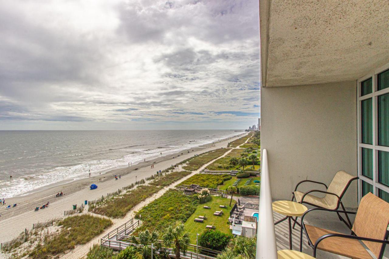 Oceanfront 2 Bedroom Suite With Incredible Views! Carolinian 630 شاطئ ميرتل المظهر الخارجي الصورة