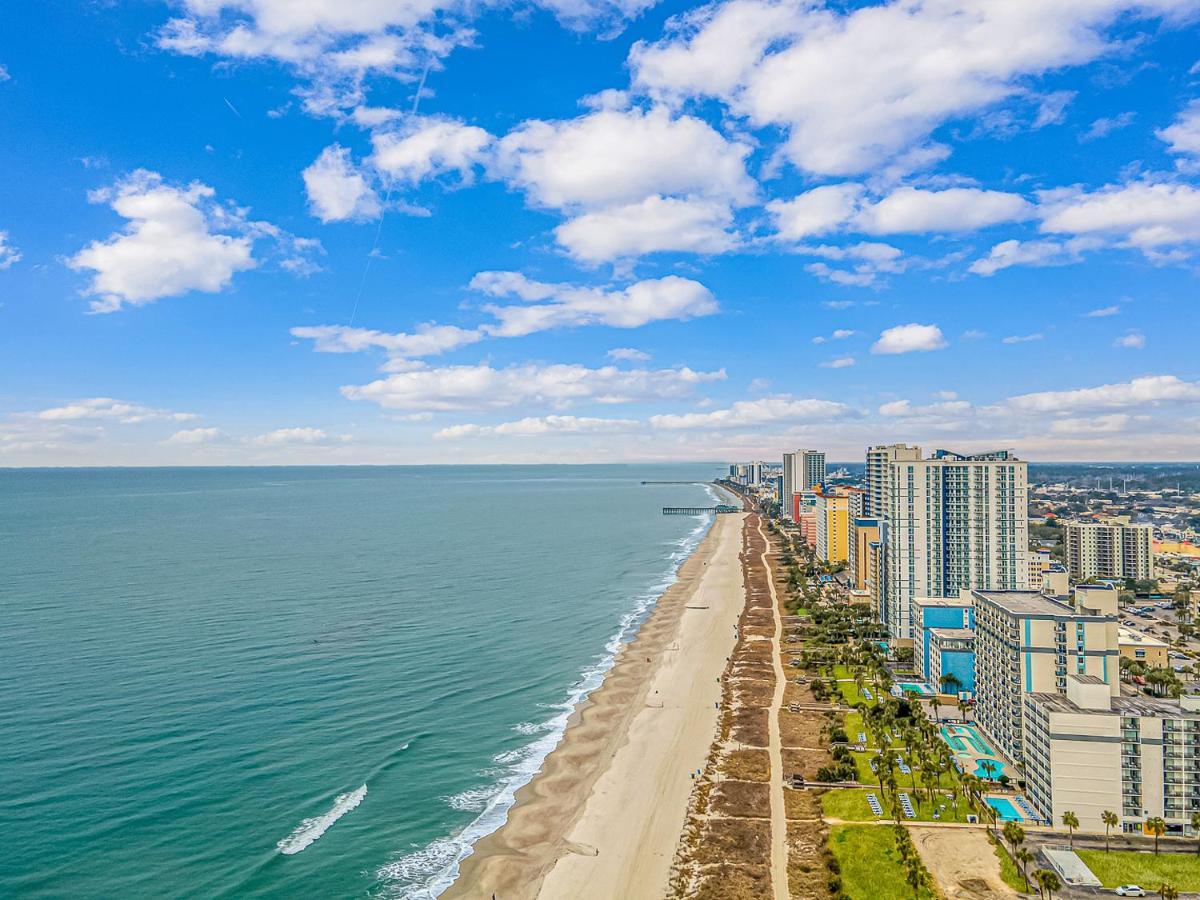 Oceanfront 2 Bedroom Suite With Incredible Views! Carolinian 630 شاطئ ميرتل المظهر الخارجي الصورة