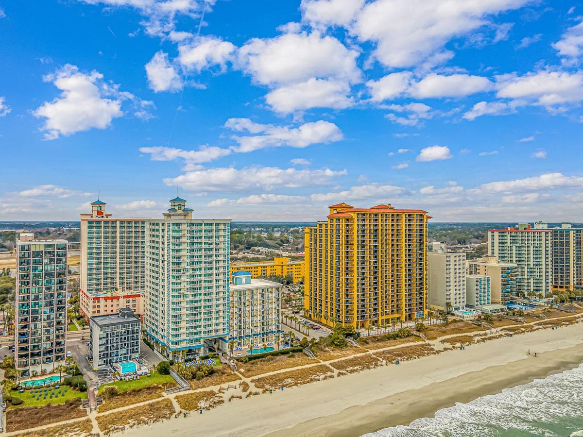Oceanfront 2 Bedroom Suite With Incredible Views! Carolinian 630 شاطئ ميرتل المظهر الخارجي الصورة