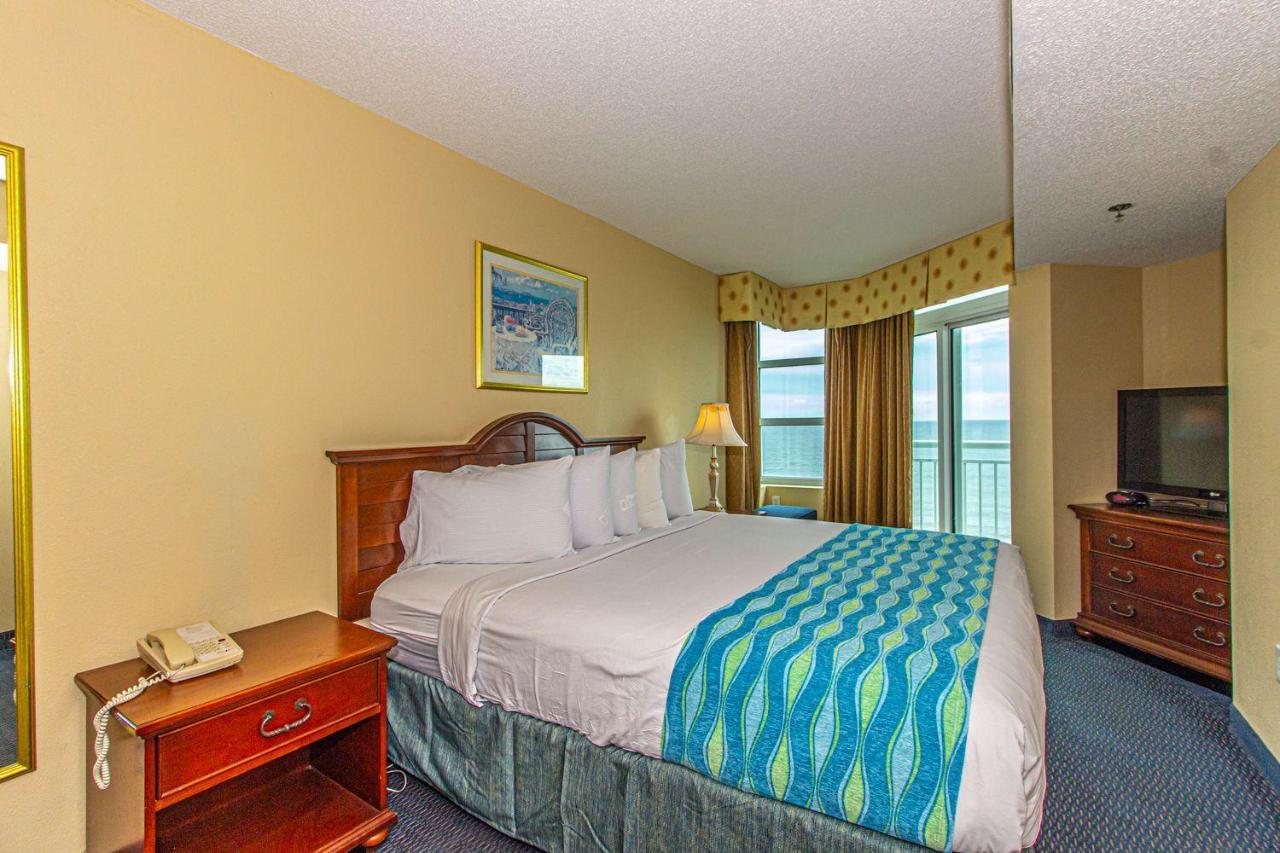 Oceanfront 2 Bedroom Suite With Incredible Views! Carolinian 630 شاطئ ميرتل المظهر الخارجي الصورة