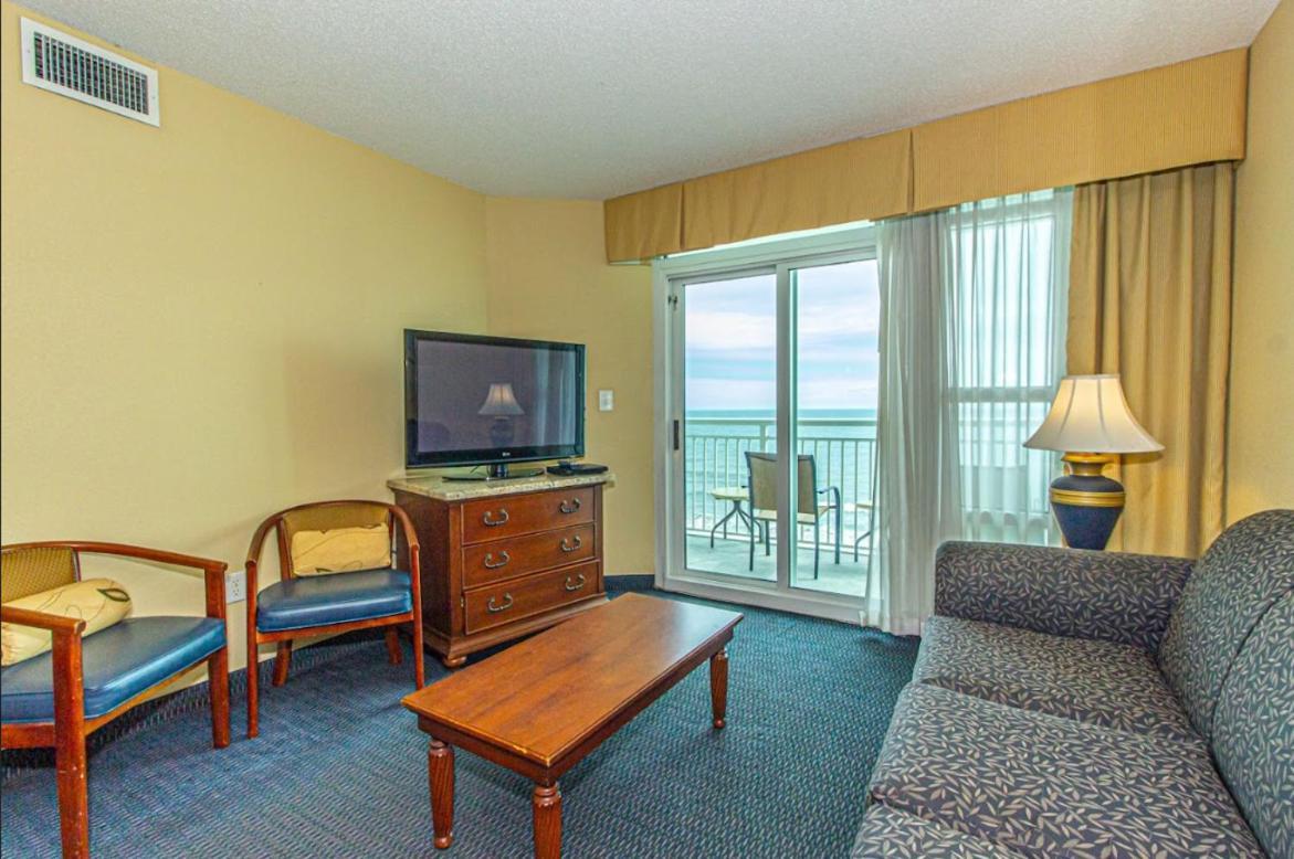 Oceanfront 2 Bedroom Suite With Incredible Views! Carolinian 630 شاطئ ميرتل المظهر الخارجي الصورة